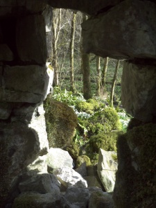 View from inside the Folly